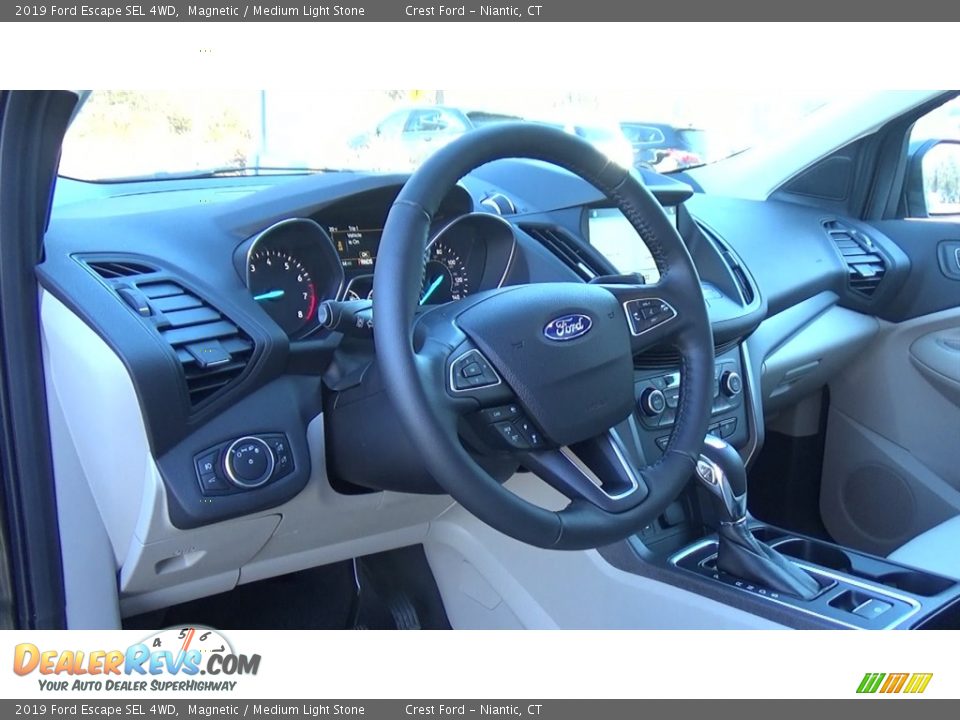 2019 Ford Escape SEL 4WD Magnetic / Medium Light Stone Photo #11