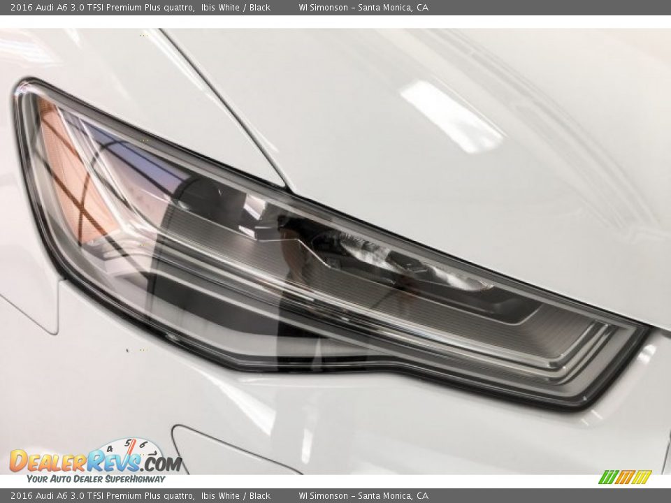 2016 Audi A6 3.0 TFSI Premium Plus quattro Ibis White / Black Photo #33