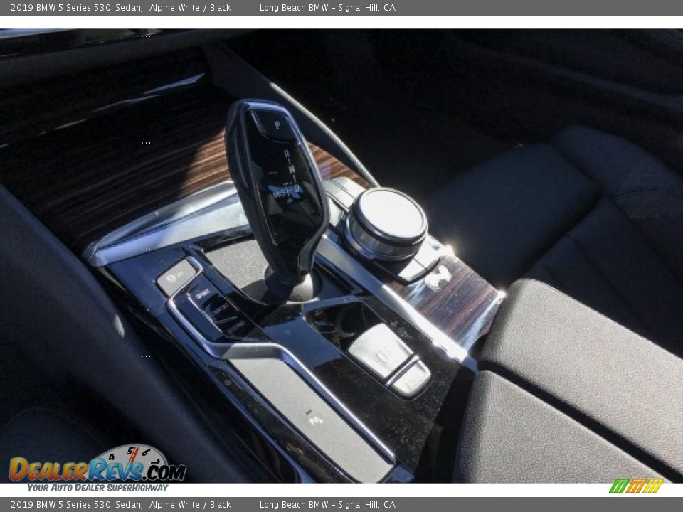2019 BMW 5 Series 530i Sedan Alpine White / Black Photo #7