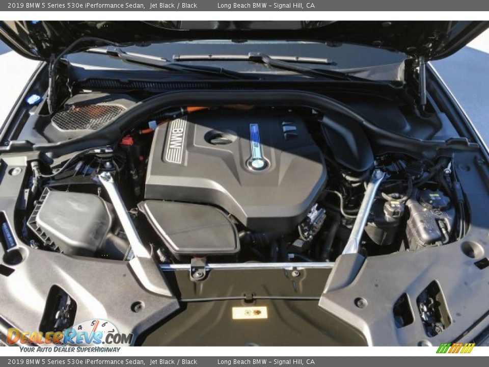 2019 BMW 5 Series 530e iPerformance Sedan Jet Black / Black Photo #8