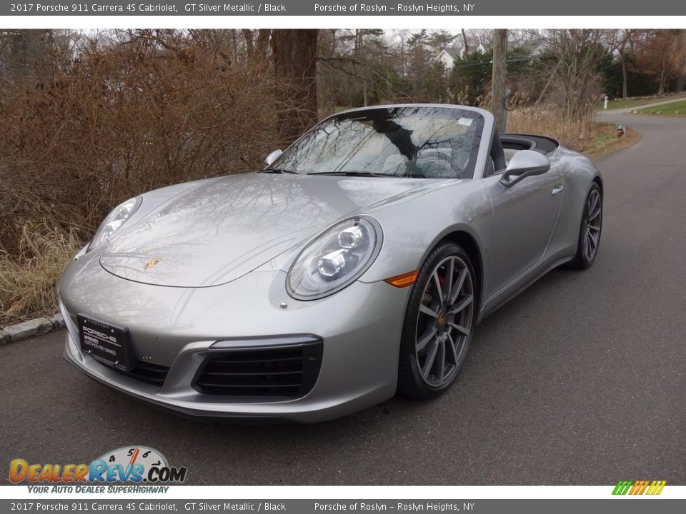 2017 Porsche 911 Carrera 4S Cabriolet GT Silver Metallic / Black Photo #1