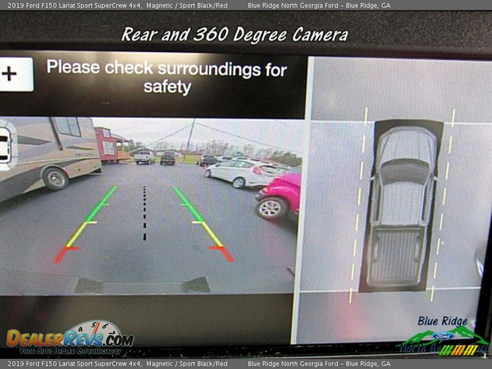 2019 Ford F150 Lariat Sport SuperCrew 4x4 Magnetic / Sport Black/Red Photo #21