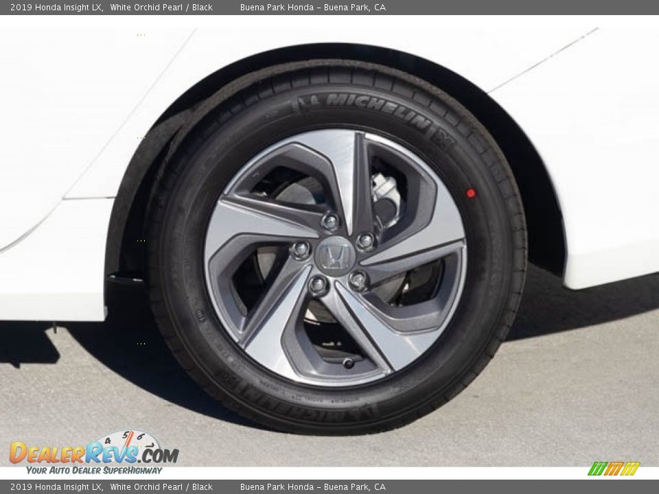 2019 Honda Insight LX White Orchid Pearl / Black Photo #12