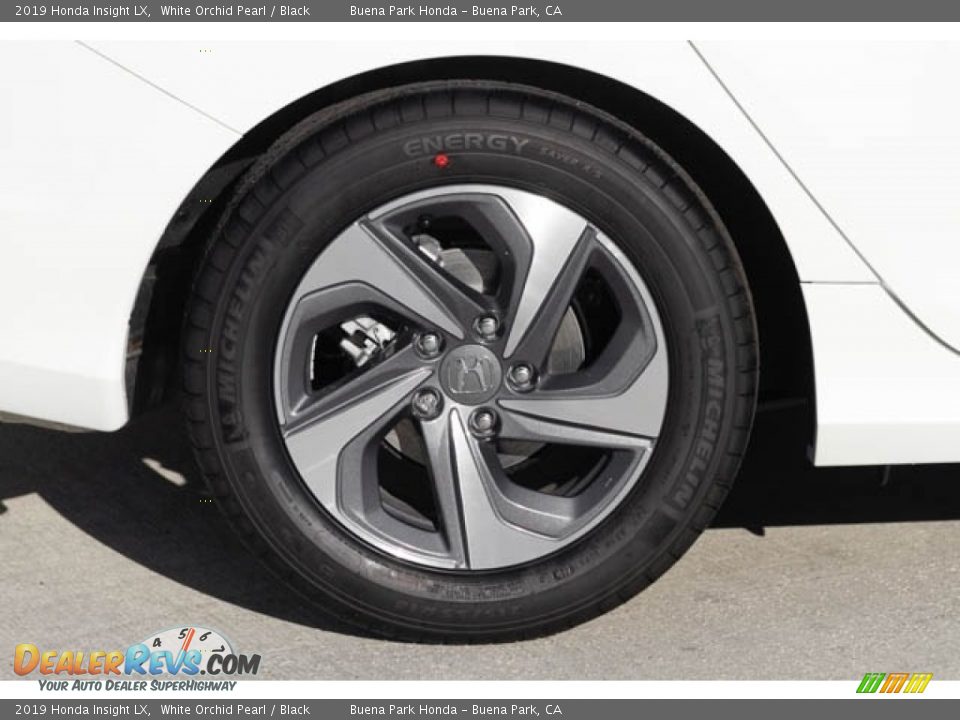 2019 Honda Insight LX White Orchid Pearl / Black Photo #13