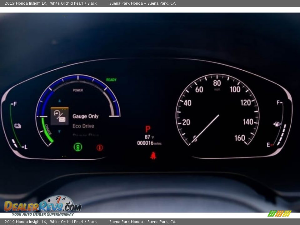 2019 Honda Insight LX White Orchid Pearl / Black Photo #19