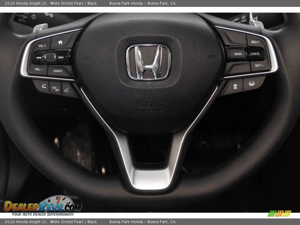 2019 Honda Insight LX White Orchid Pearl / Black Photo #20