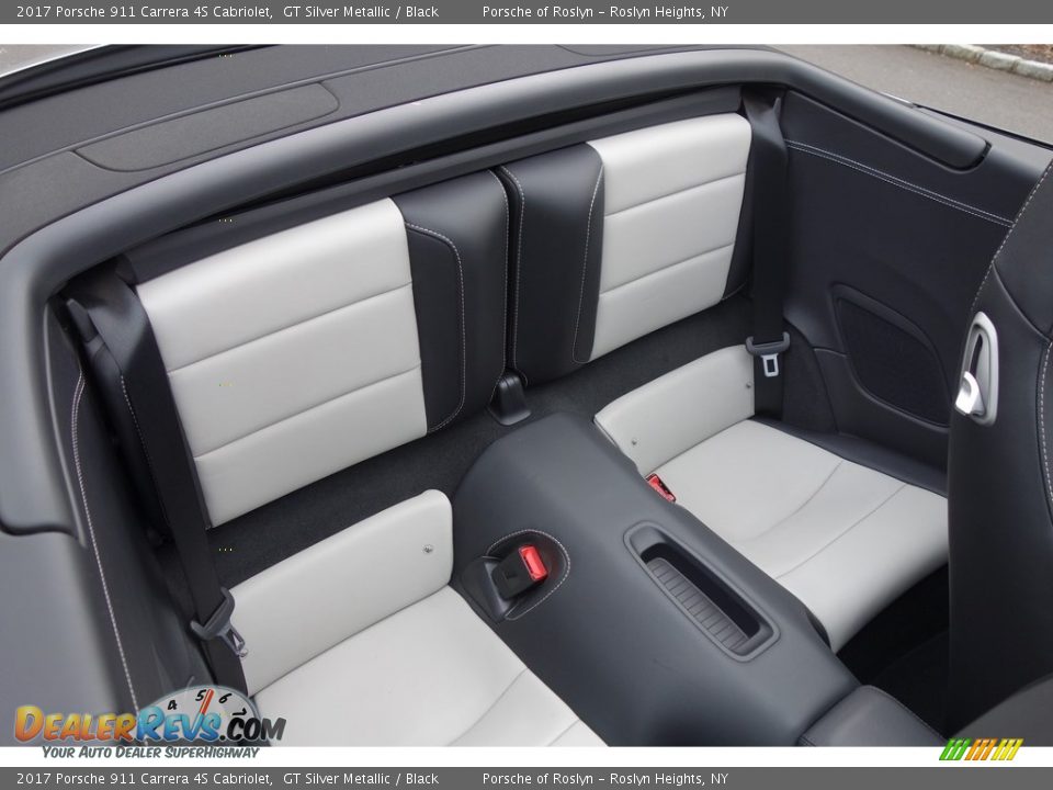 2017 Porsche 911 Carrera 4S Cabriolet GT Silver Metallic / Black Photo #16