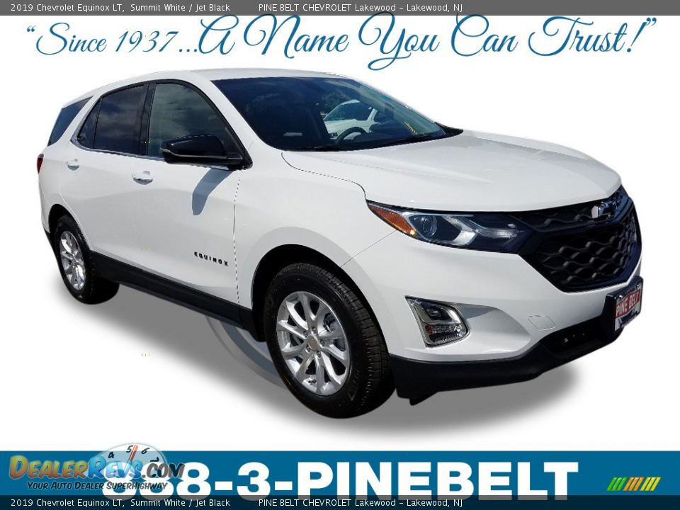 2019 Chevrolet Equinox LT Summit White / Jet Black Photo #1