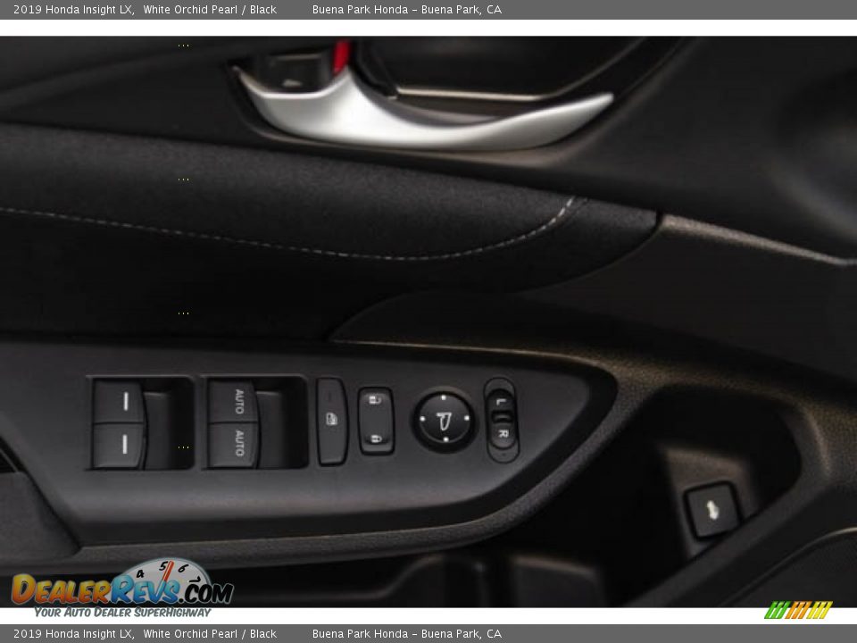 2019 Honda Insight LX White Orchid Pearl / Black Photo #34