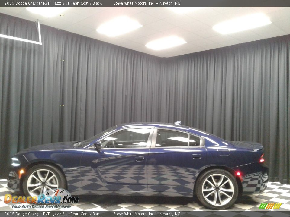 2016 Dodge Charger R/T Jazz Blue Pearl Coat / Black Photo #1