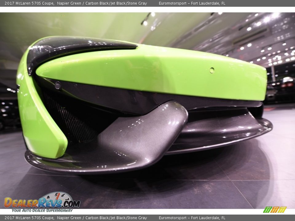 2017 McLaren 570S Coupe Napier Green / Carbon Black/Jet Black/Stone Gray Photo #6