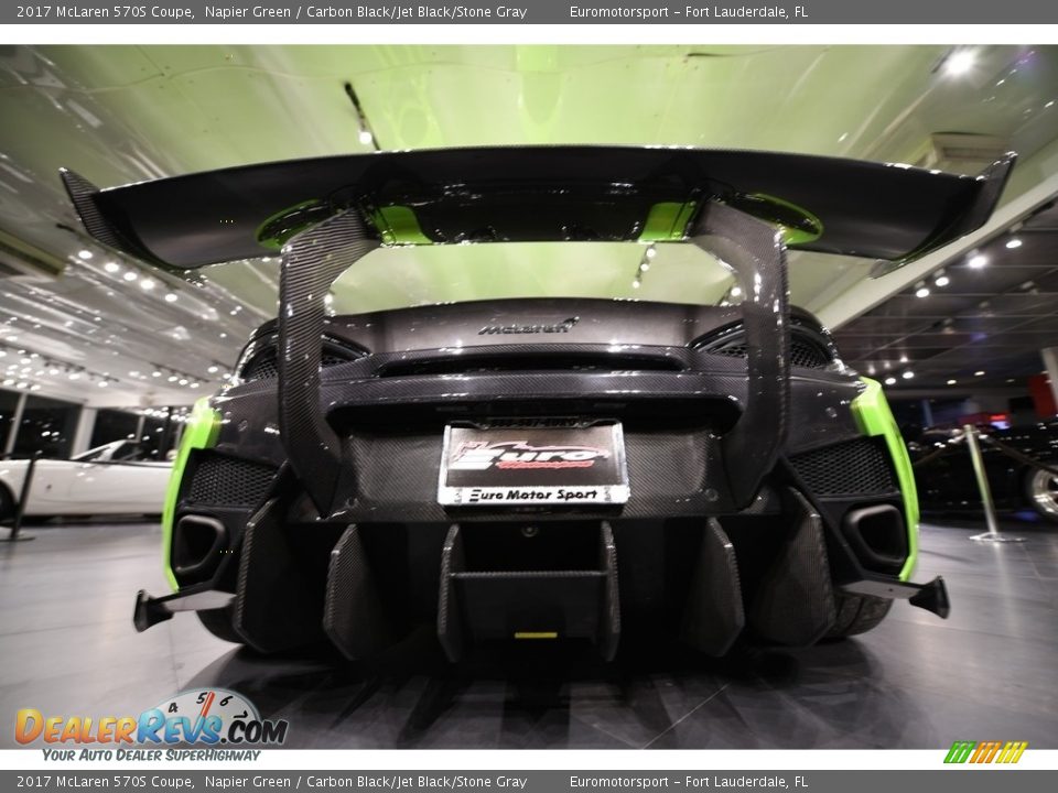 2017 McLaren 570S Coupe Napier Green / Carbon Black/Jet Black/Stone Gray Photo #17