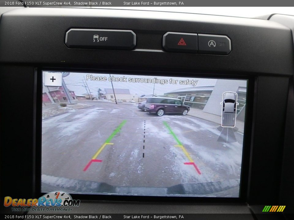 2018 Ford F150 XLT SuperCrew 4x4 Shadow Black / Black Photo #19