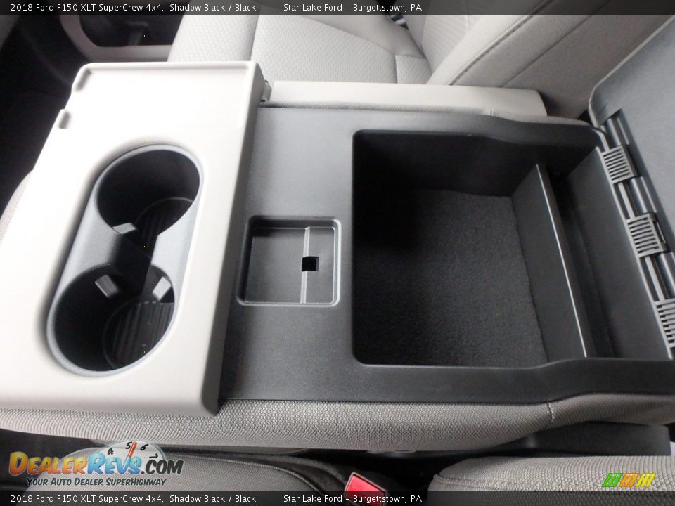 2018 Ford F150 XLT SuperCrew 4x4 Shadow Black / Black Photo #20