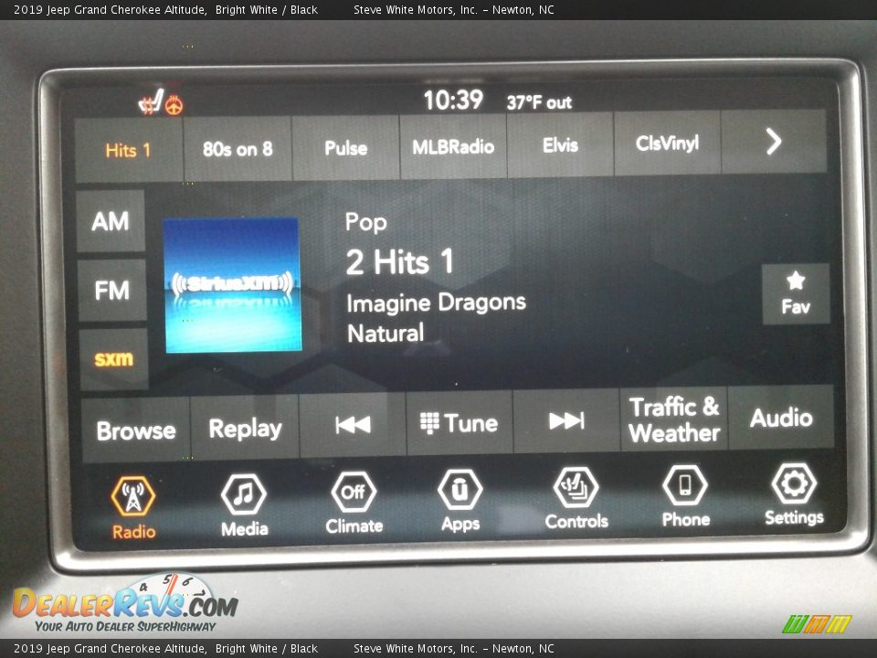 2019 Jeep Grand Cherokee Altitude Bright White / Black Photo #23