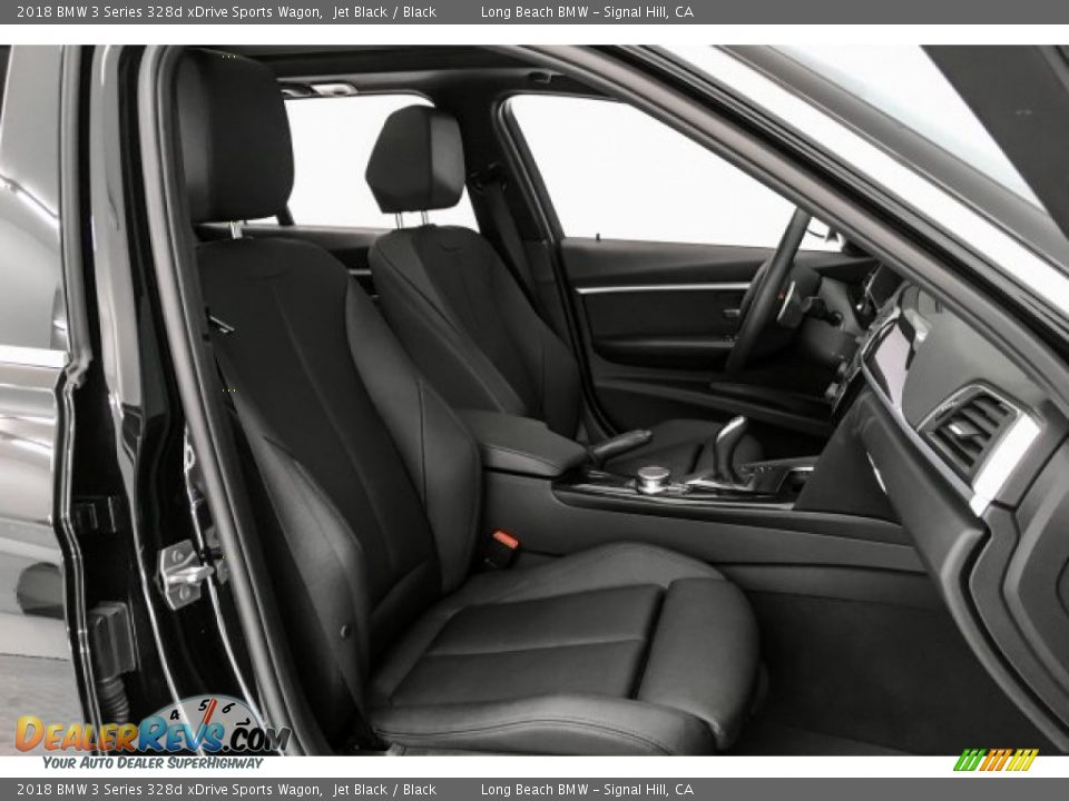 2018 BMW 3 Series 328d xDrive Sports Wagon Jet Black / Black Photo #6