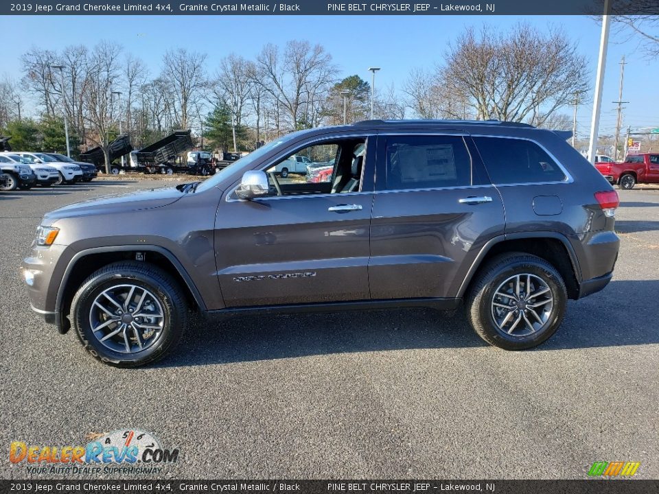 2019 Jeep Grand Cherokee Limited 4x4 Granite Crystal Metallic / Black Photo #3