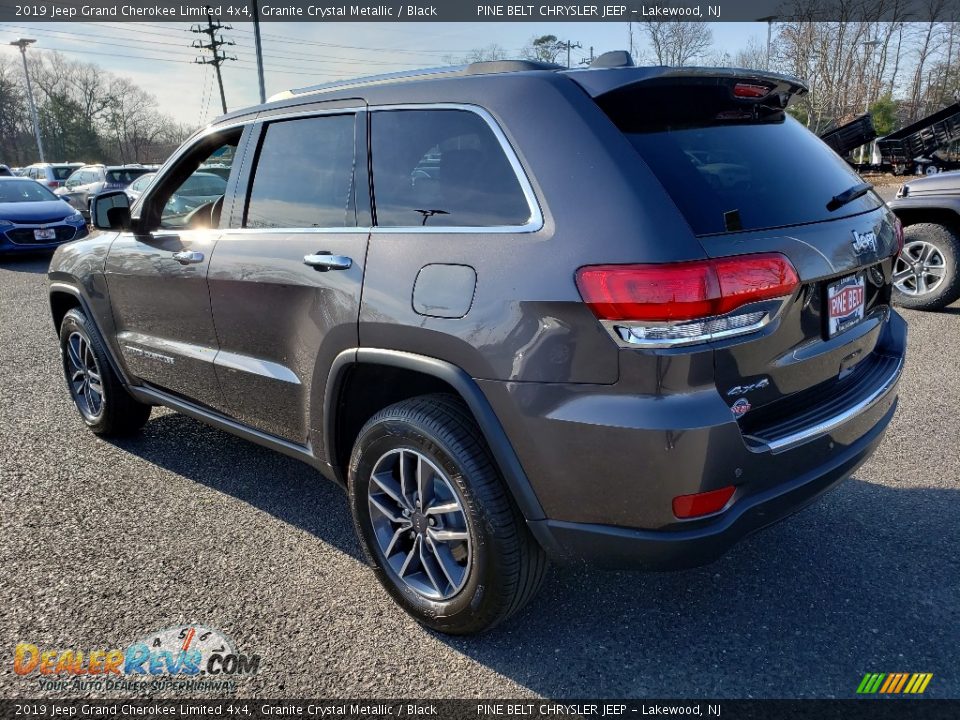 2019 Jeep Grand Cherokee Limited 4x4 Granite Crystal Metallic / Black Photo #4