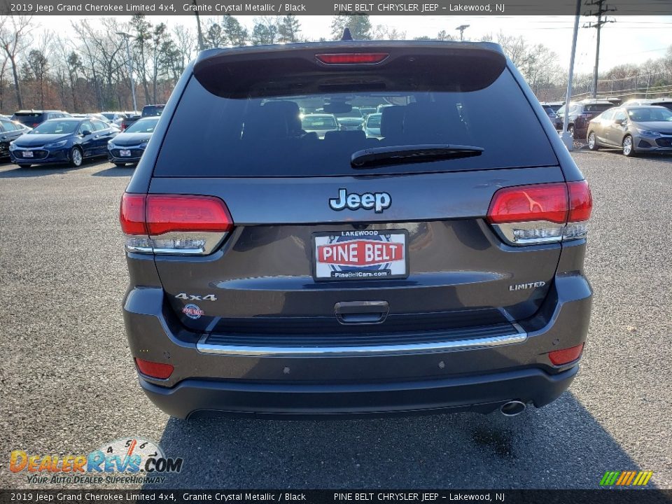 2019 Jeep Grand Cherokee Limited 4x4 Granite Crystal Metallic / Black Photo #5