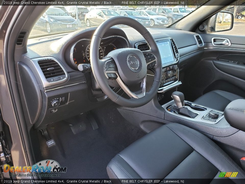 2019 Jeep Grand Cherokee Limited 4x4 Granite Crystal Metallic / Black Photo #7