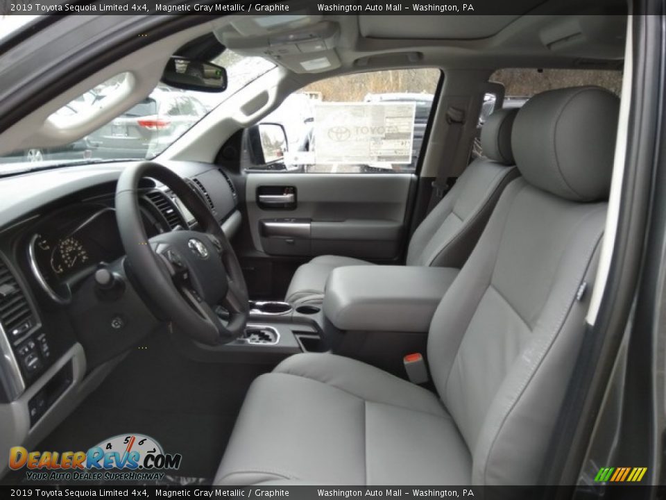 Front Seat of 2019 Toyota Sequoia Limited 4x4 Photo #11