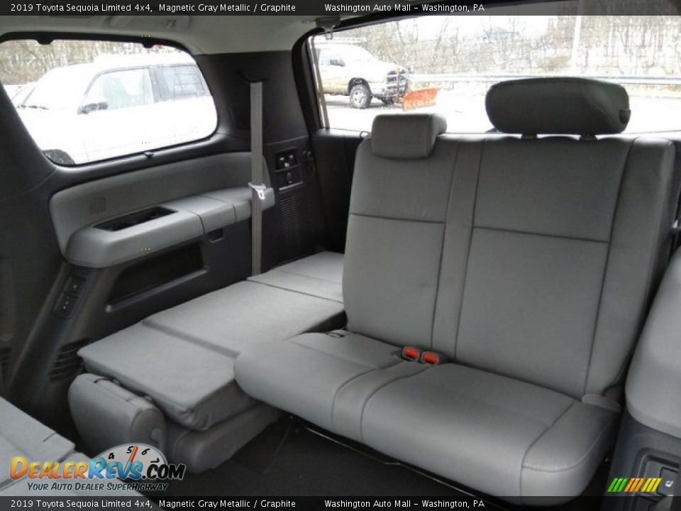 Rear Seat of 2019 Toyota Sequoia Limited 4x4 Photo #14