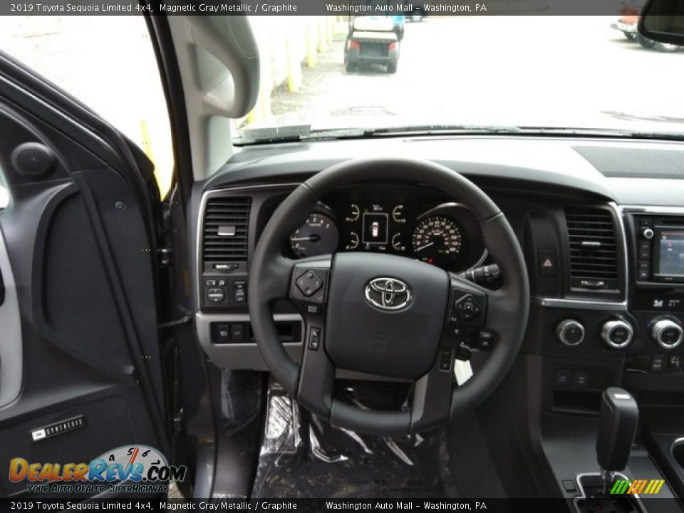2019 Toyota Sequoia Limited 4x4 Steering Wheel Photo #16