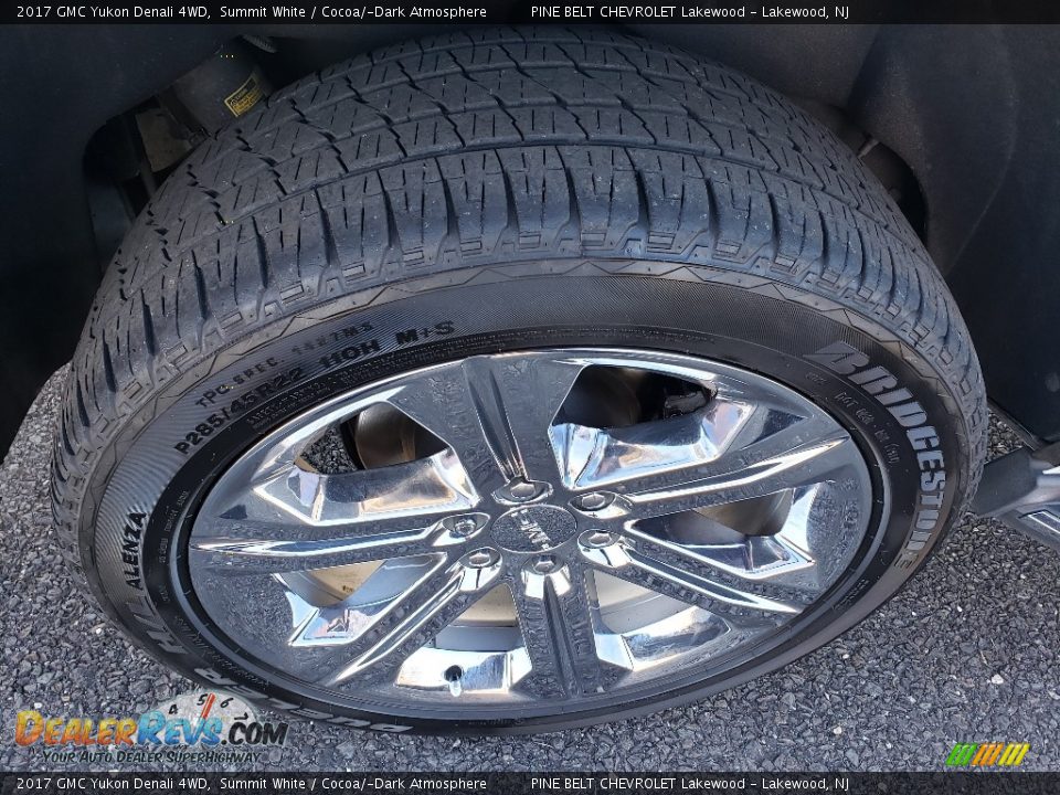 2017 GMC Yukon Denali 4WD Summit White / Cocoa/­Dark Atmosphere Photo #16