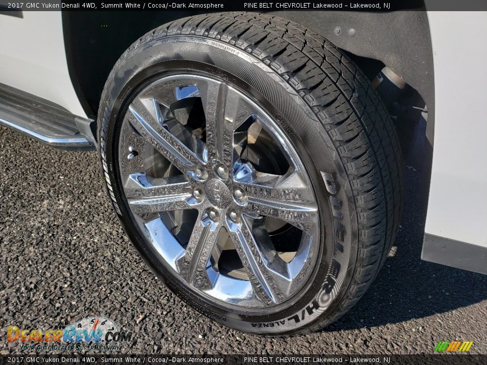 2017 GMC Yukon Denali 4WD Summit White / Cocoa/­Dark Atmosphere Photo #18