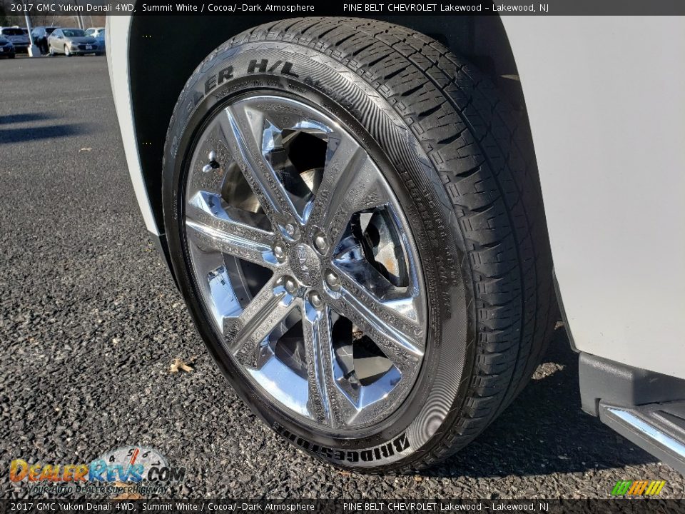 2017 GMC Yukon Denali 4WD Summit White / Cocoa/­Dark Atmosphere Photo #27