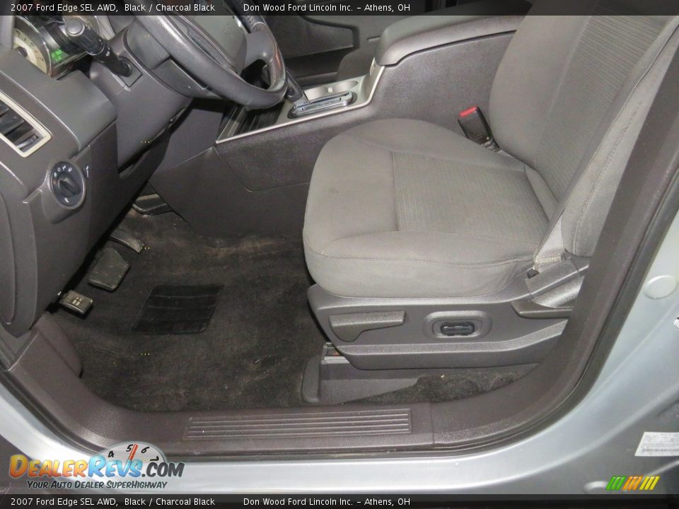 2007 Ford Edge SEL AWD Black / Charcoal Black Photo #21