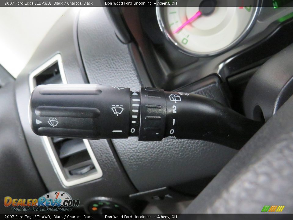 2007 Ford Edge SEL AWD Black / Charcoal Black Photo #36