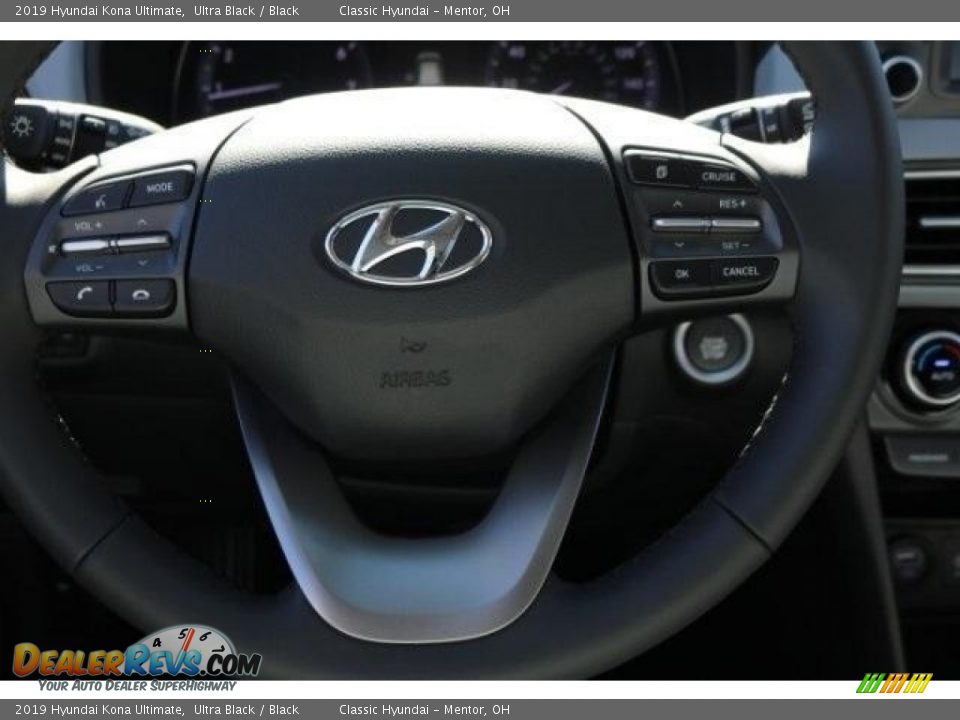 2019 Hyundai Kona Ultimate Ultra Black / Black Photo #6