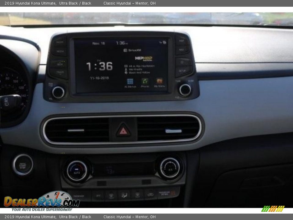 2019 Hyundai Kona Ultimate Ultra Black / Black Photo #7