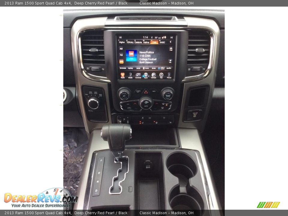 2013 Ram 1500 Sport Quad Cab 4x4 Deep Cherry Red Pearl / Black Photo #20