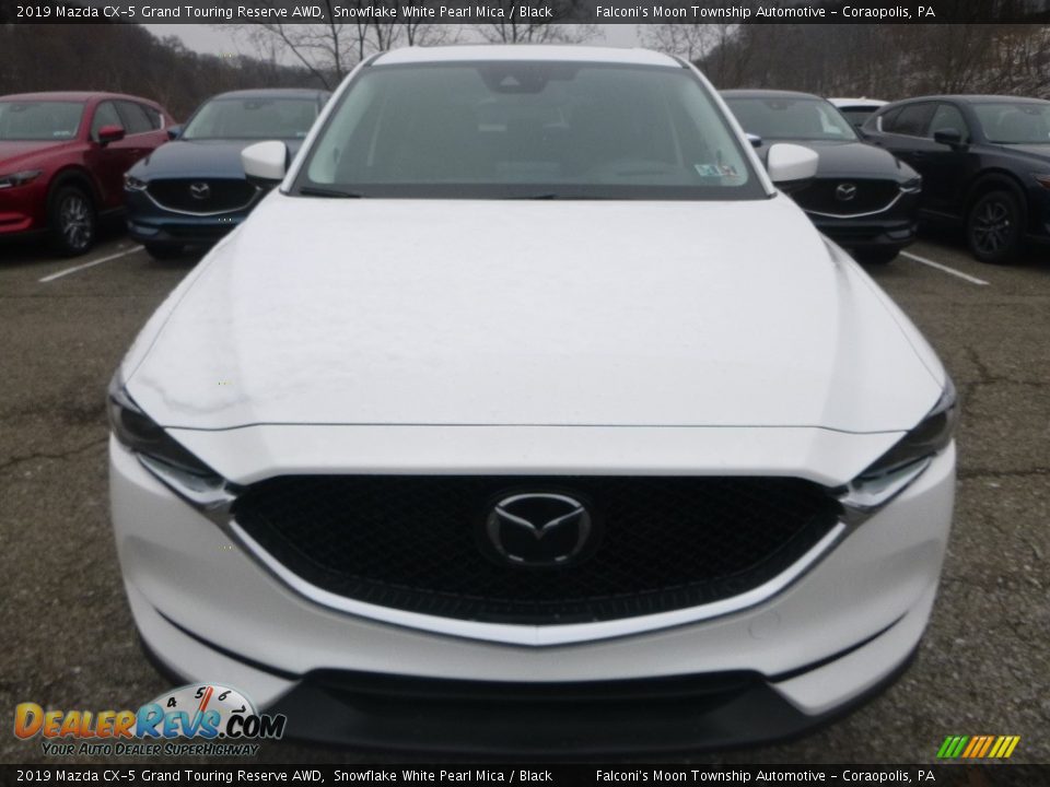 2019 Mazda CX-5 Grand Touring Reserve AWD Snowflake White Pearl Mica / Black Photo #4