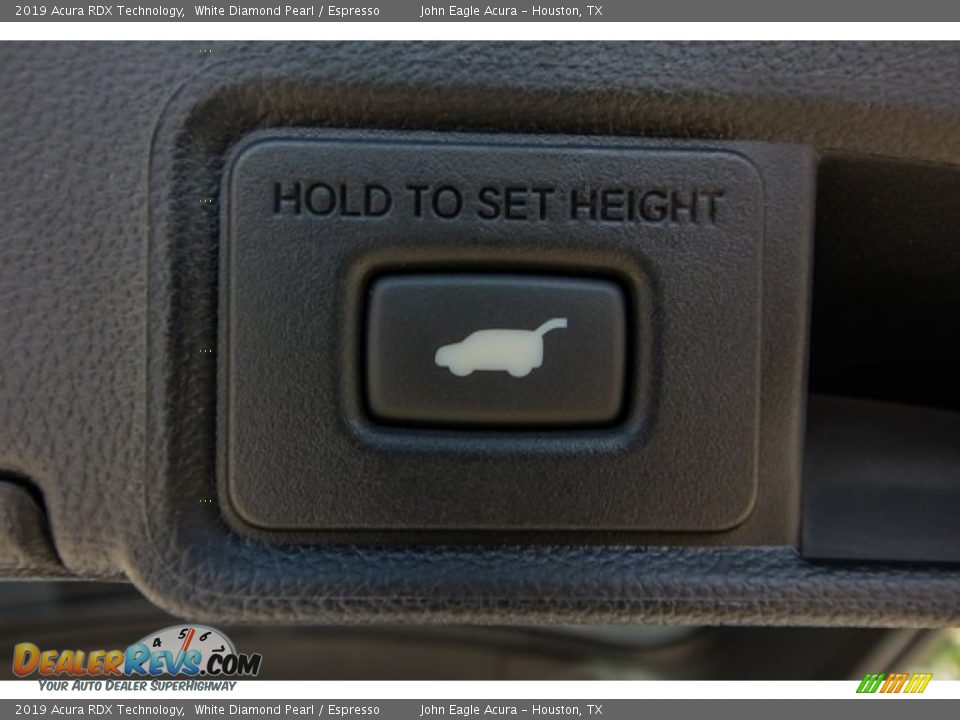 2019 Acura RDX Technology White Diamond Pearl / Espresso Photo #20