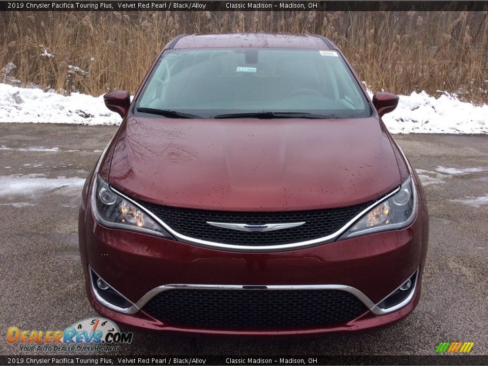 2019 Chrysler Pacifica Touring Plus Velvet Red Pearl / Black/Alloy Photo #2