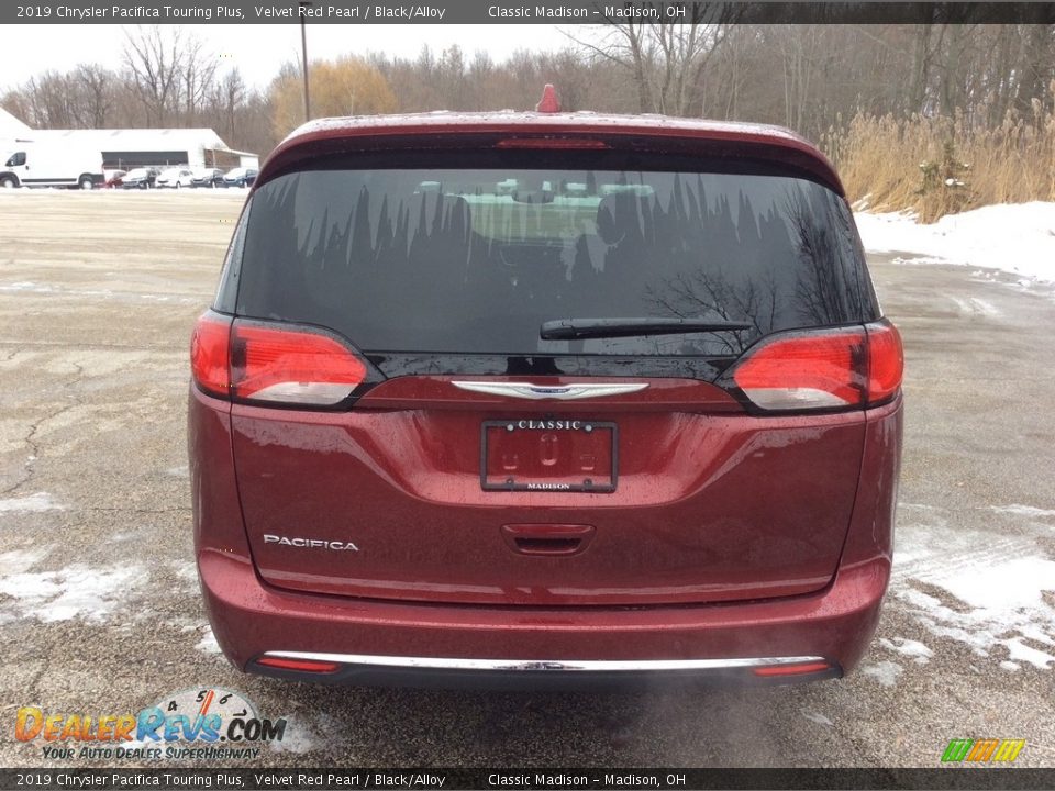 2019 Chrysler Pacifica Touring Plus Velvet Red Pearl / Black/Alloy Photo #5