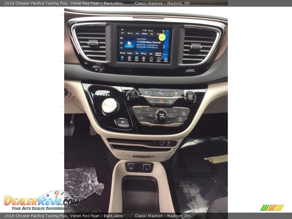 2019 Chrysler Pacifica Touring Plus Velvet Red Pearl / Black/Alloy Photo #13
