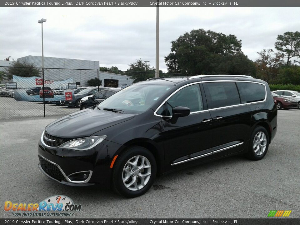 2019 Chrysler Pacifica Touring L Plus Dark Cordovan Pearl / Black/Alloy Photo #1