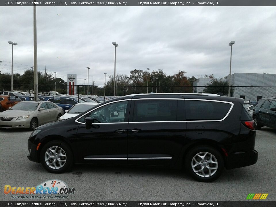2019 Chrysler Pacifica Touring L Plus Dark Cordovan Pearl / Black/Alloy Photo #2