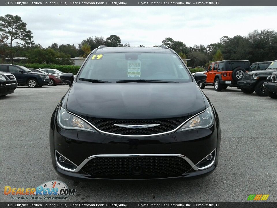 2019 Chrysler Pacifica Touring L Plus Dark Cordovan Pearl / Black/Alloy Photo #8