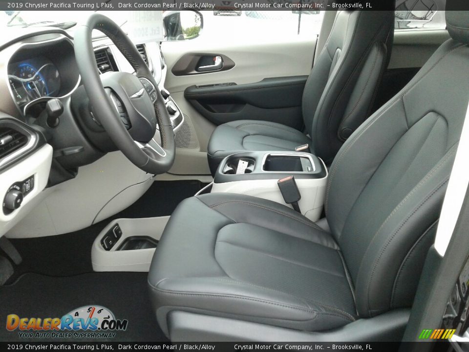 2019 Chrysler Pacifica Touring L Plus Dark Cordovan Pearl / Black/Alloy Photo #9