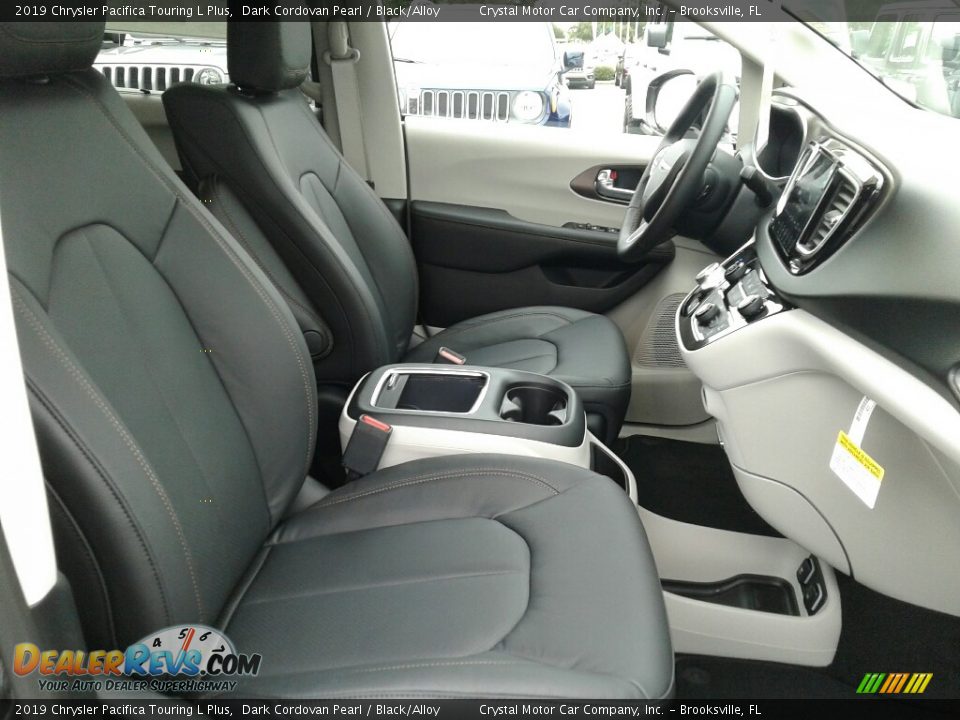 2019 Chrysler Pacifica Touring L Plus Dark Cordovan Pearl / Black/Alloy Photo #12