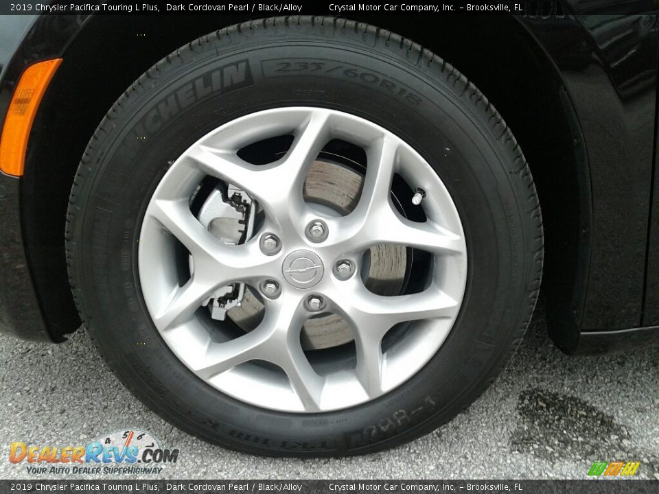 2019 Chrysler Pacifica Touring L Plus Dark Cordovan Pearl / Black/Alloy Photo #21