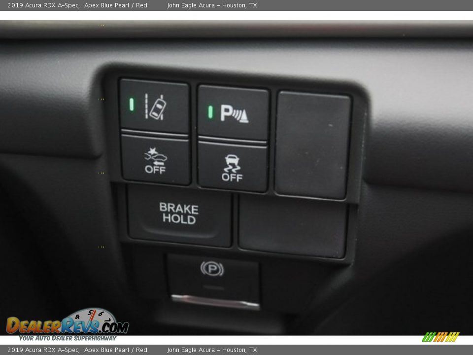 2019 Acura RDX A-Spec Apex Blue Pearl / Red Photo #35