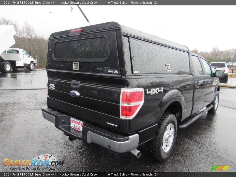 2014 Ford F150 XLT SuperCrew 4x4 Kodiak Brown / Steel Grey Photo #5