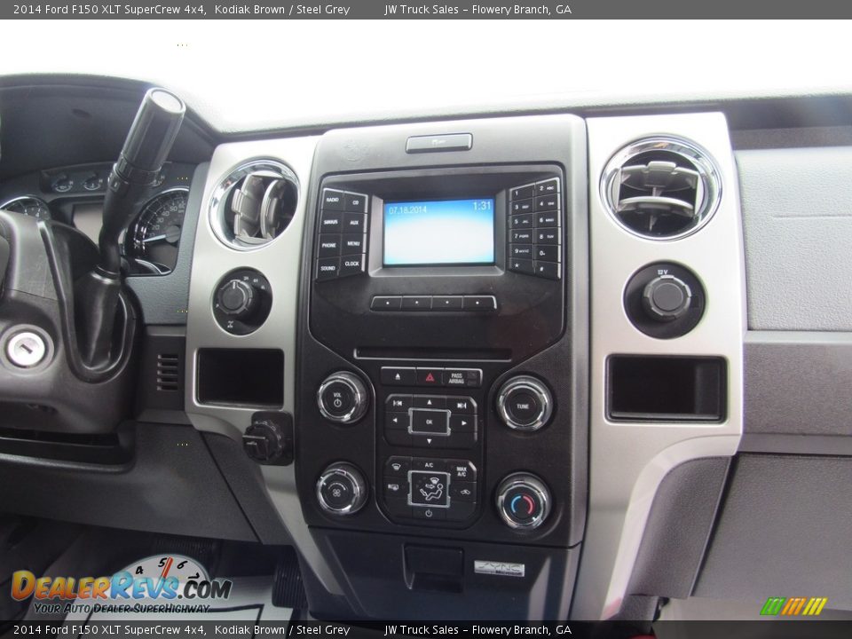 2014 Ford F150 XLT SuperCrew 4x4 Kodiak Brown / Steel Grey Photo #14