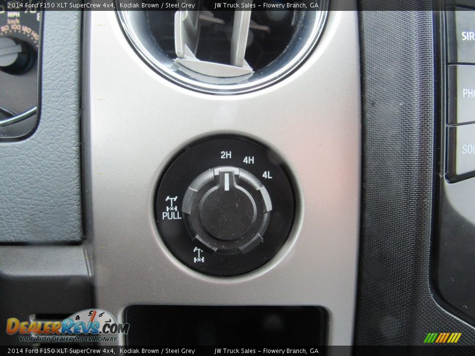 2014 Ford F150 XLT SuperCrew 4x4 Kodiak Brown / Steel Grey Photo #15